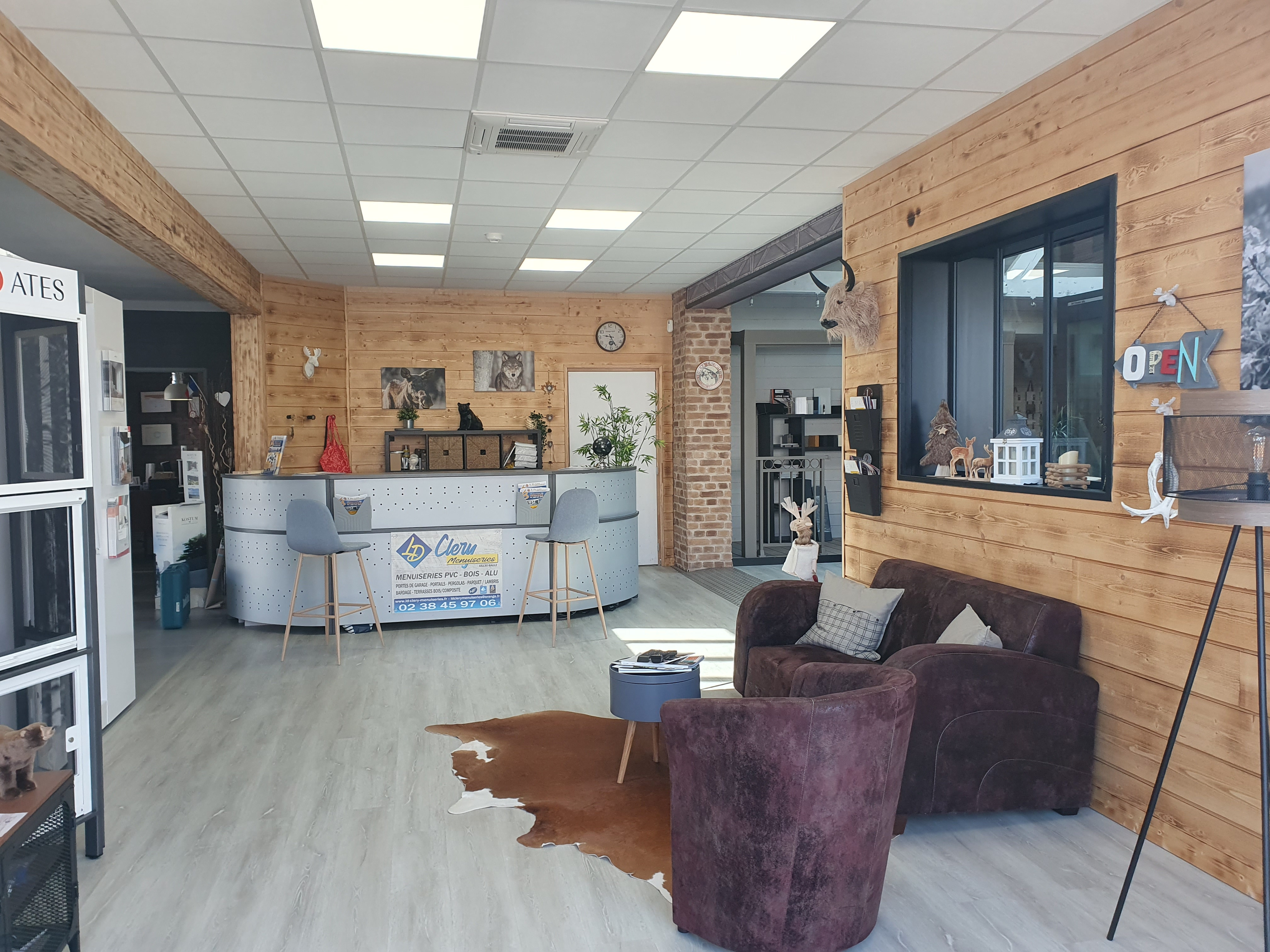 Showroom de la Boutique LD Cléry à Baule