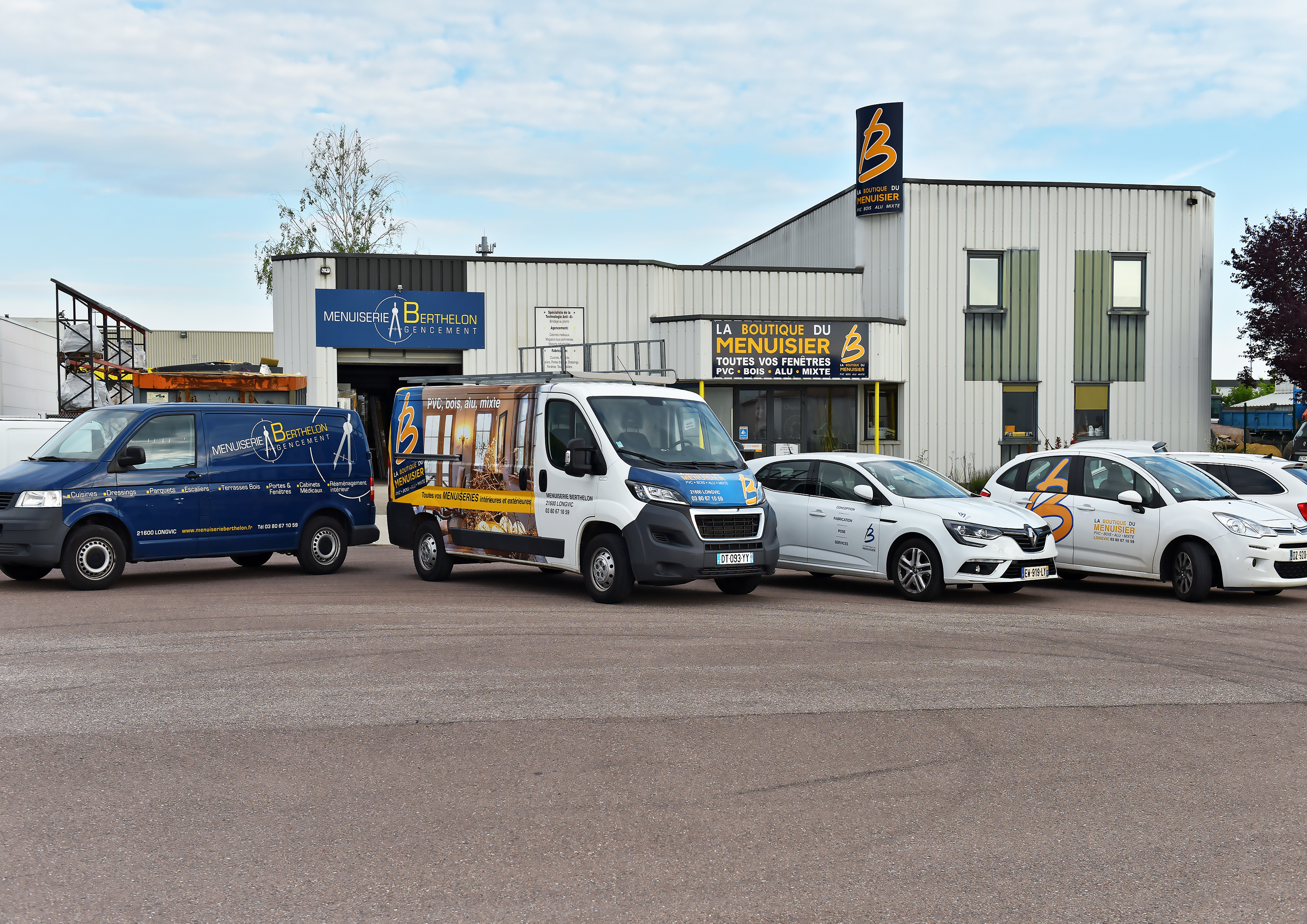 Véhicules de la Boutique Menuiserie Berthelon à Longvic