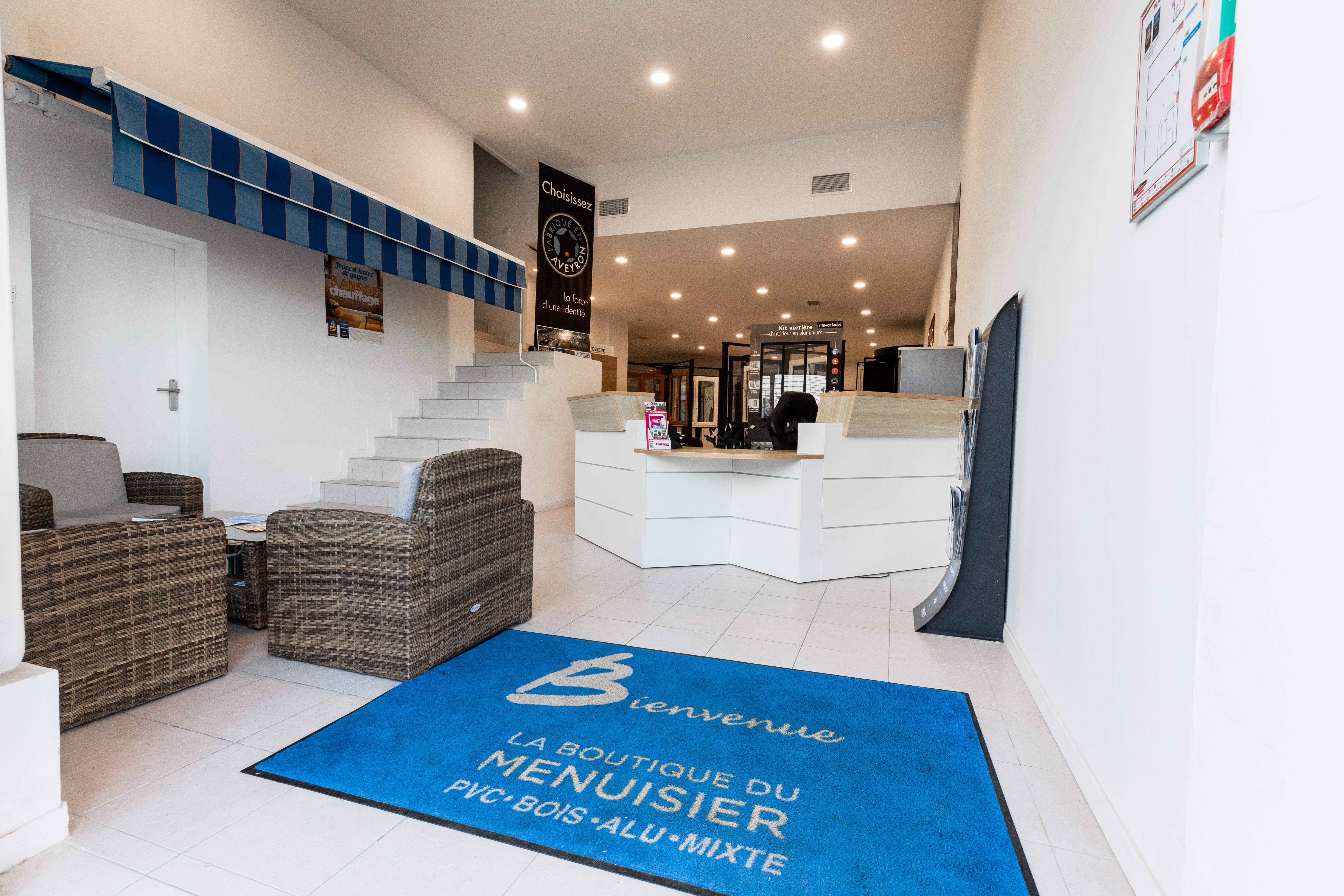 Entrée de la Boutique du Menuisier de Muret