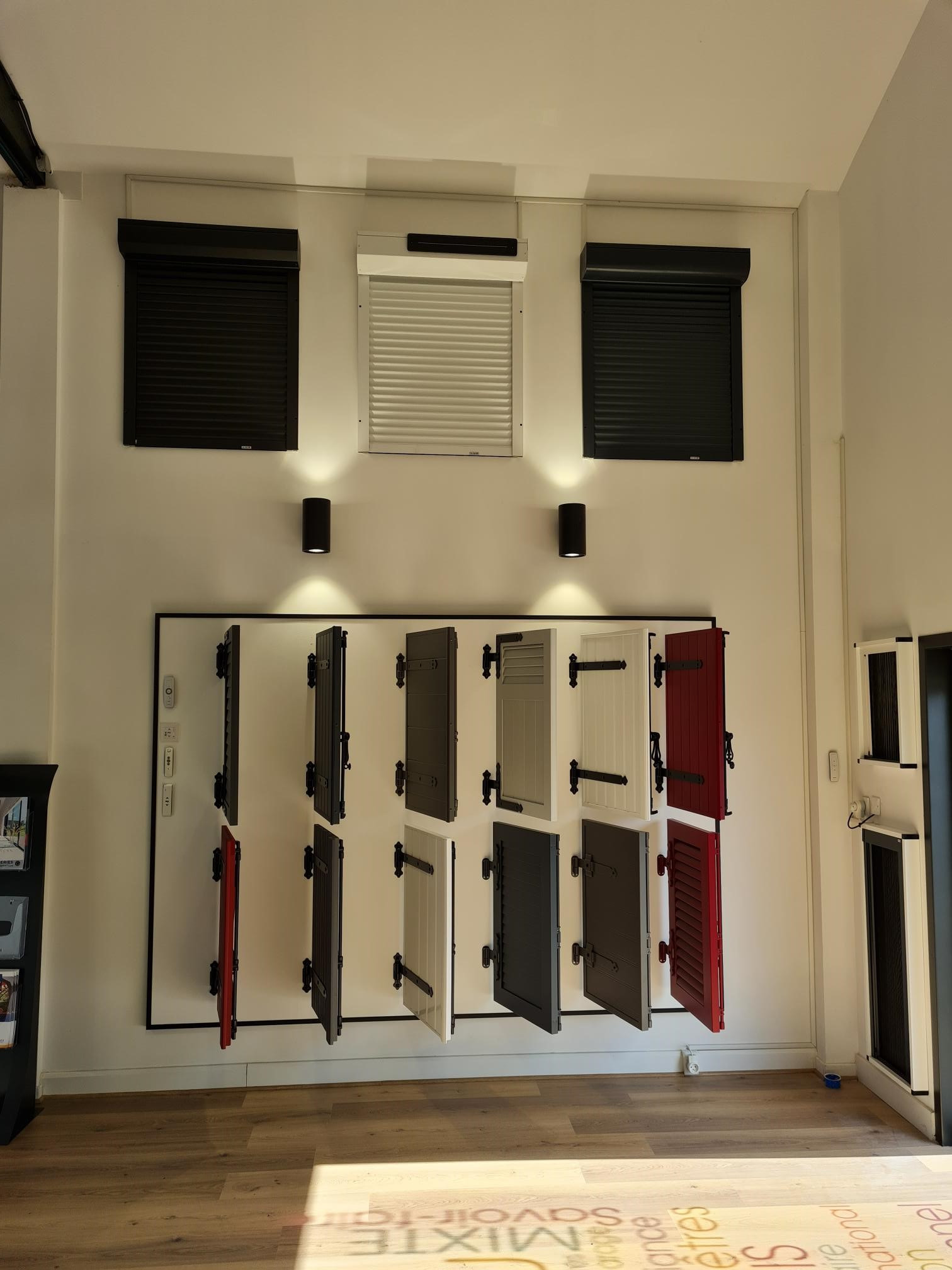 Showroom de la Boutique Fenêtres Sud Gironde à Pessac