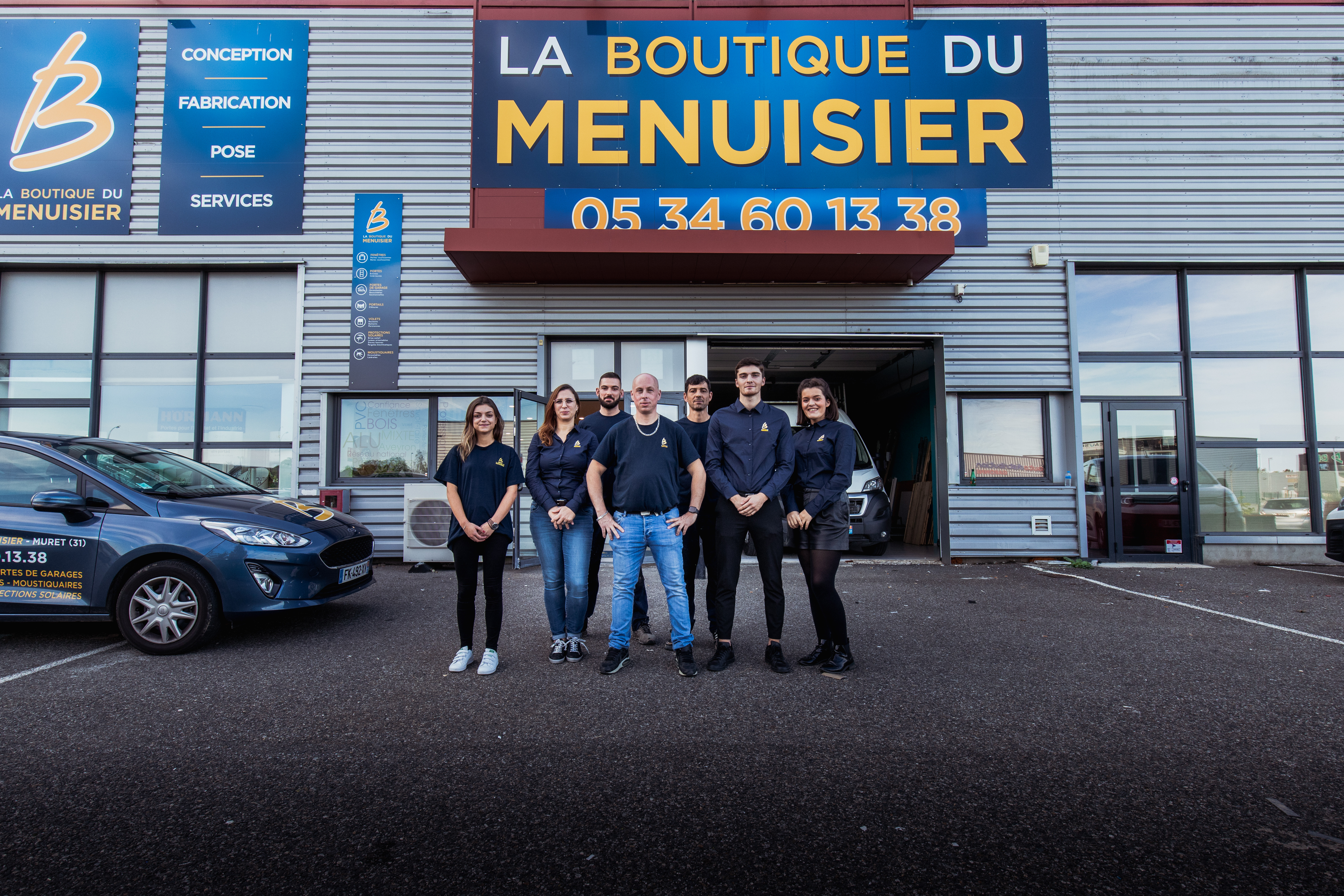 Equipe de la Boutique du Menuisier de Muret
