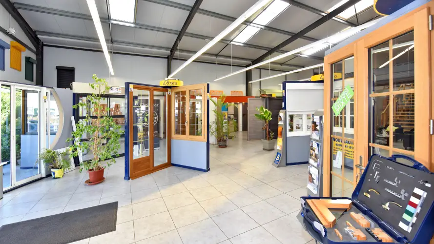Showroom de la Boutique Menuiseries Faugère à Cahors