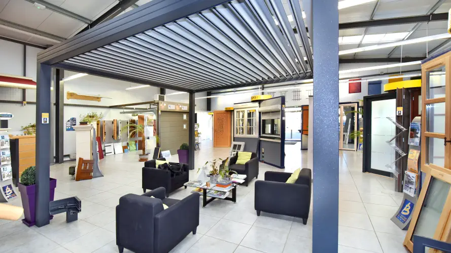Showroom de la Boutique Menuiseries Faugère à Cahors