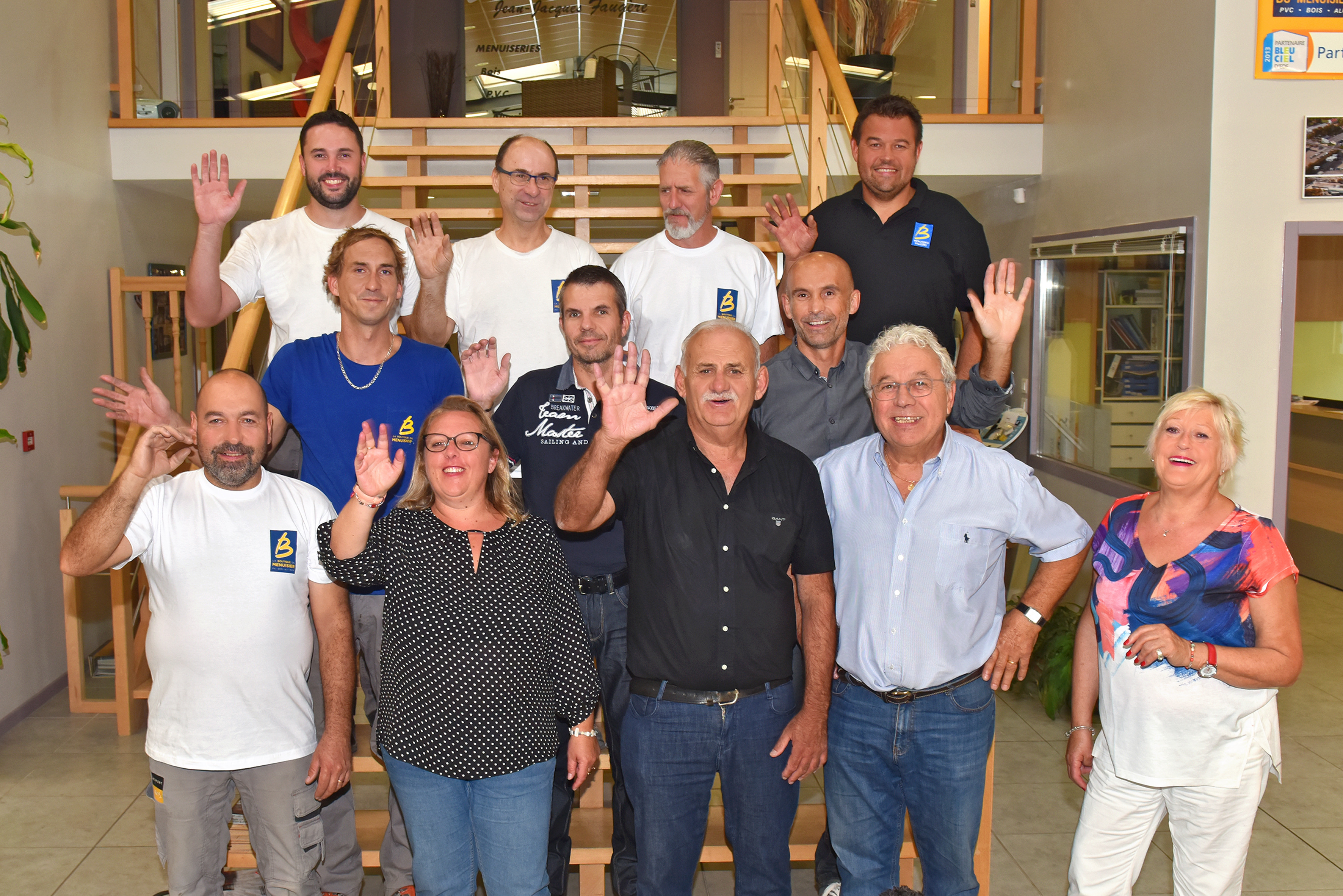 Equipe de la Boutique Menuiseries Faugère à Cahors