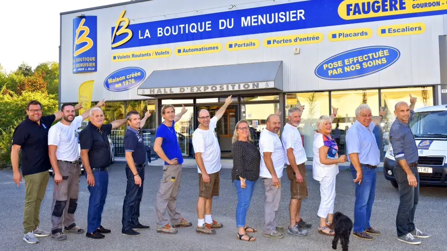 Equipe de la Boutique Menuiseries Faugère à Cahors