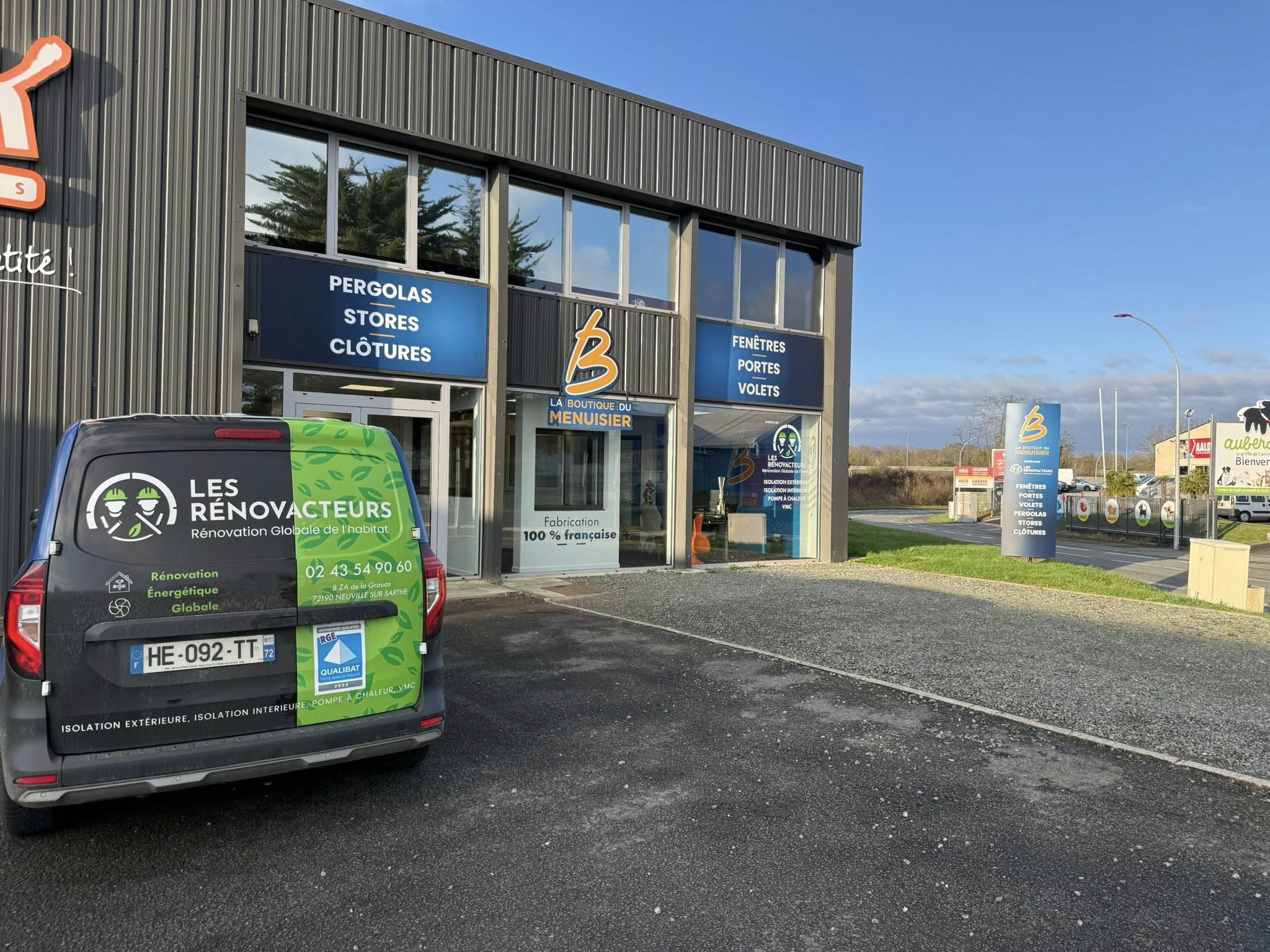 Laboutiquedumenuisier Lesrenovacteurs 72 Menuiserie Fenetre Surmesure Porte Volet