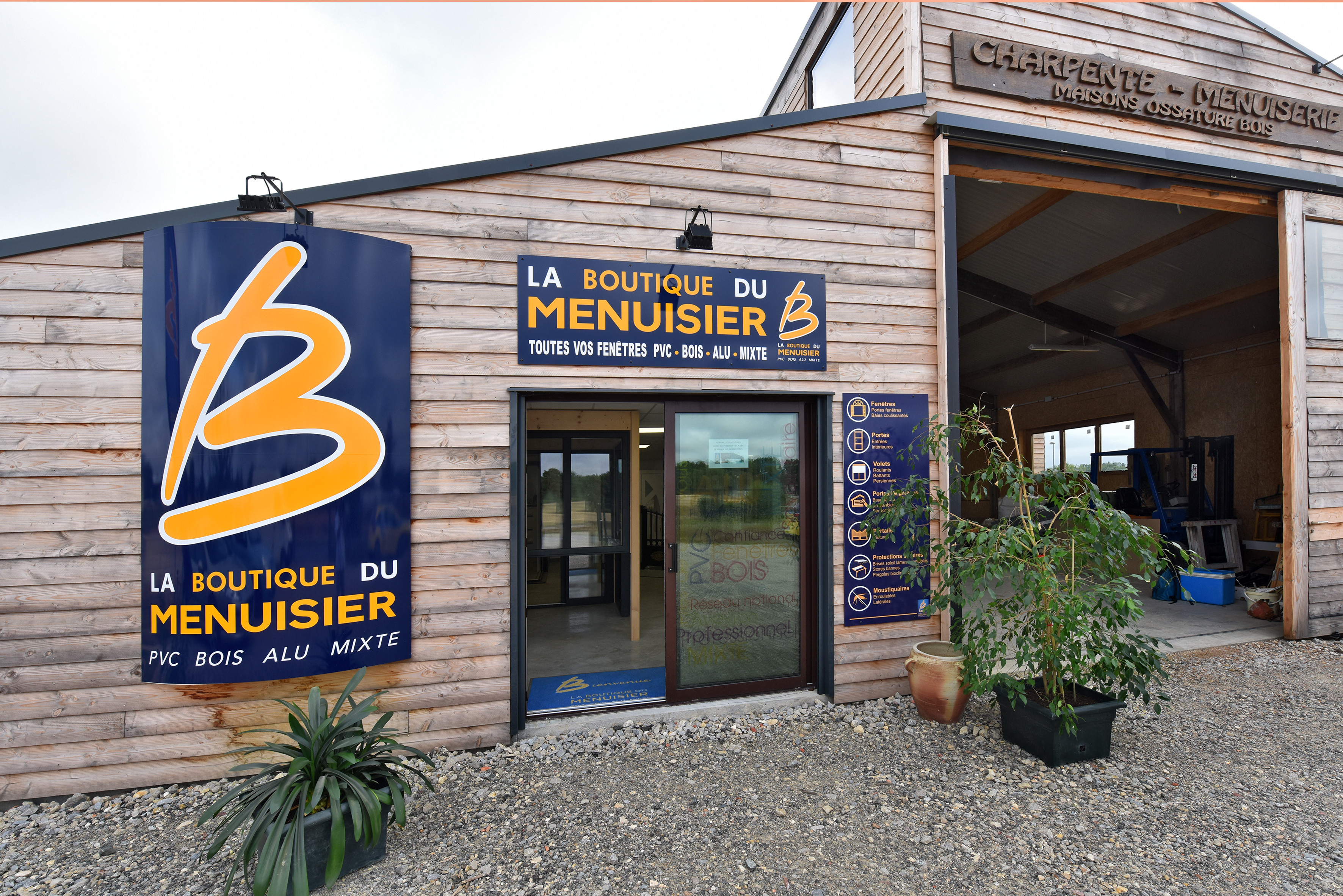 Façade de la Boutique Franck Brugial à Sancoins