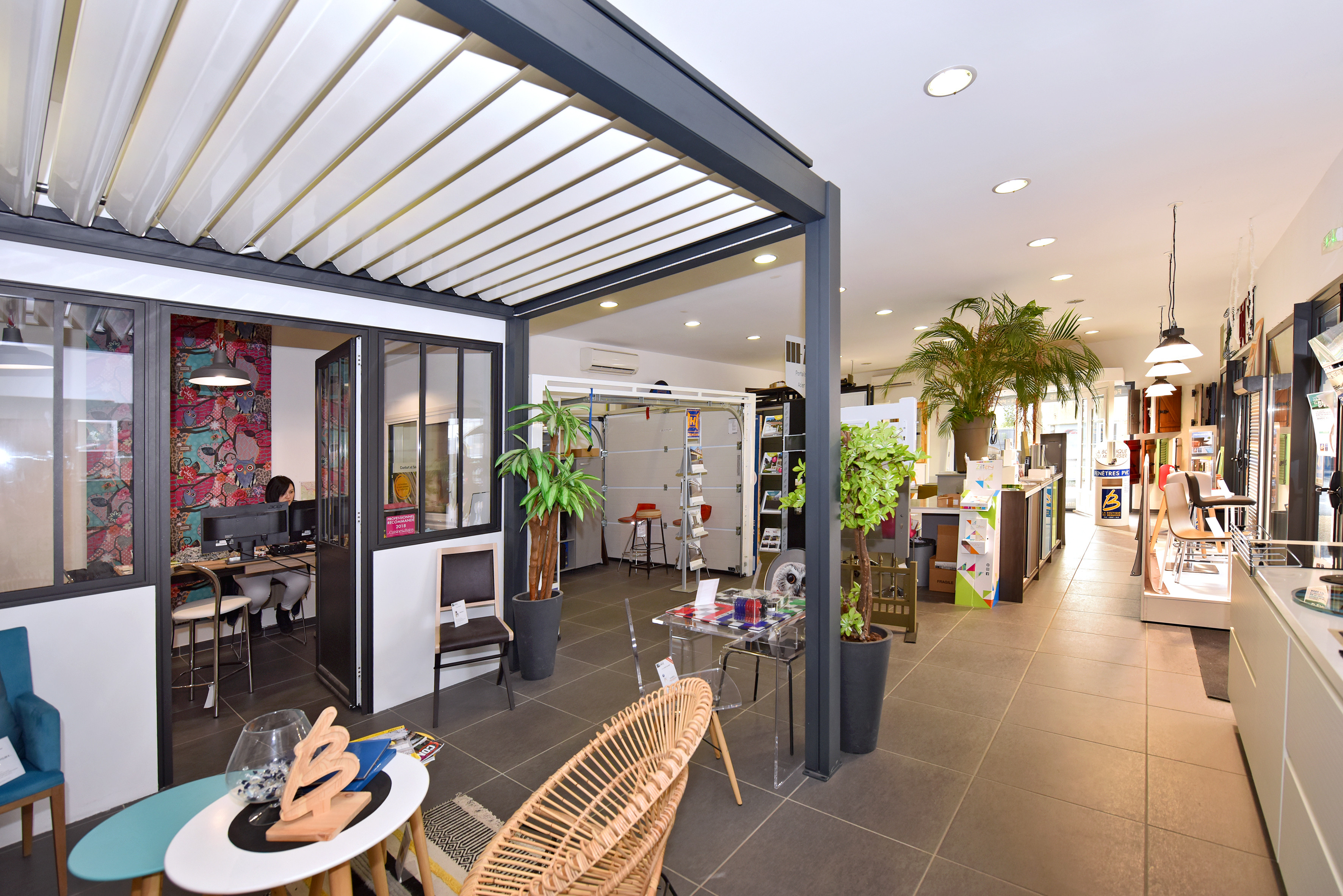 Showroom de la Boutique Menuiserie Agenaise - ETS Motard à Agen