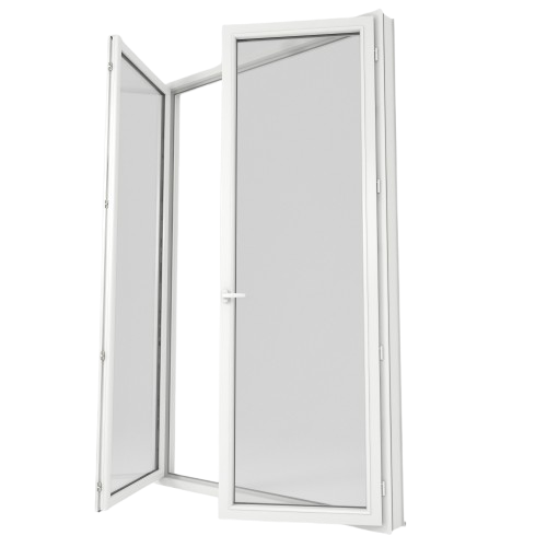 Pvc pfen carre 3quarts uni blanc  1  removebg preview