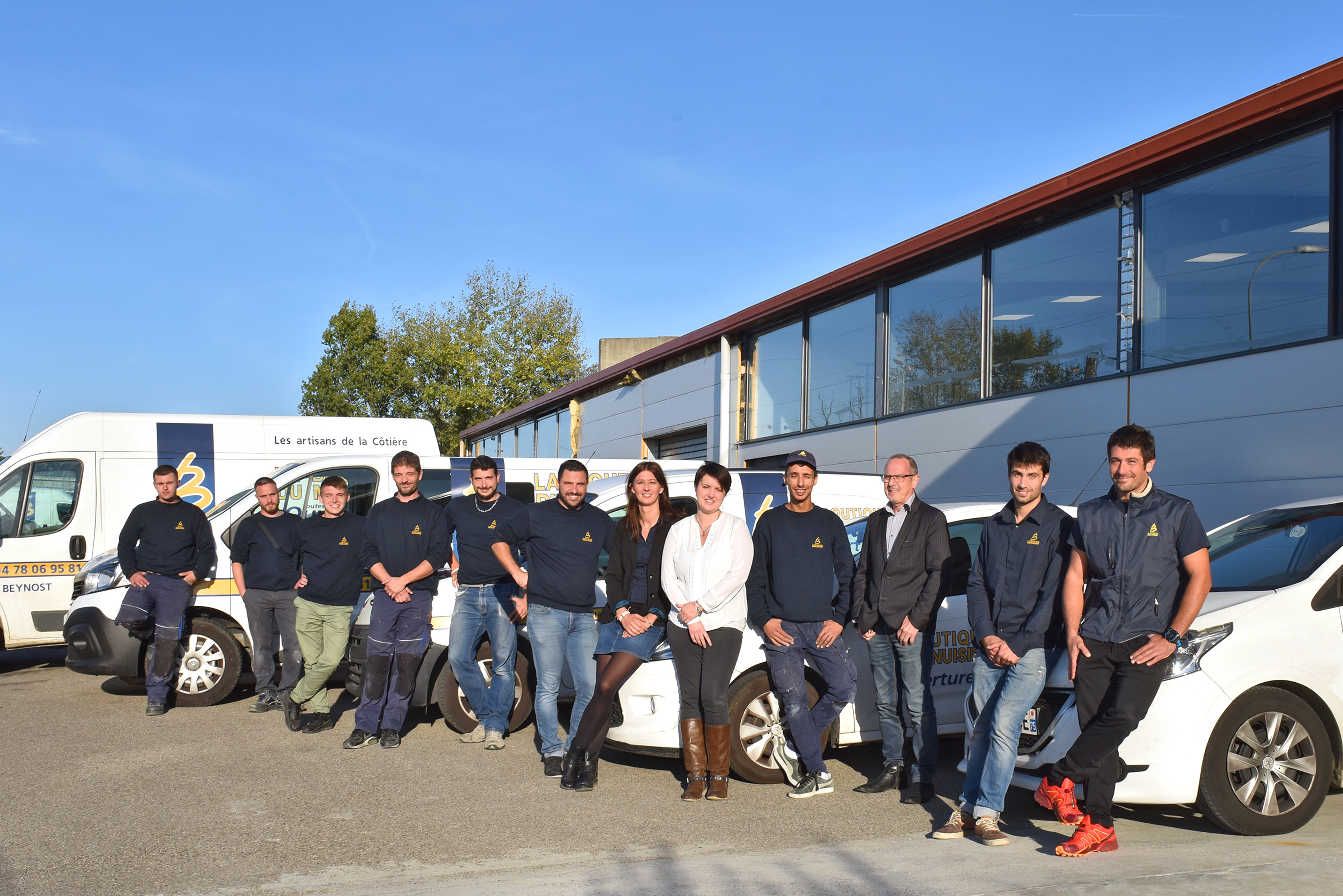 Equipe de la Boutique du Menuisier BPI à Beynost