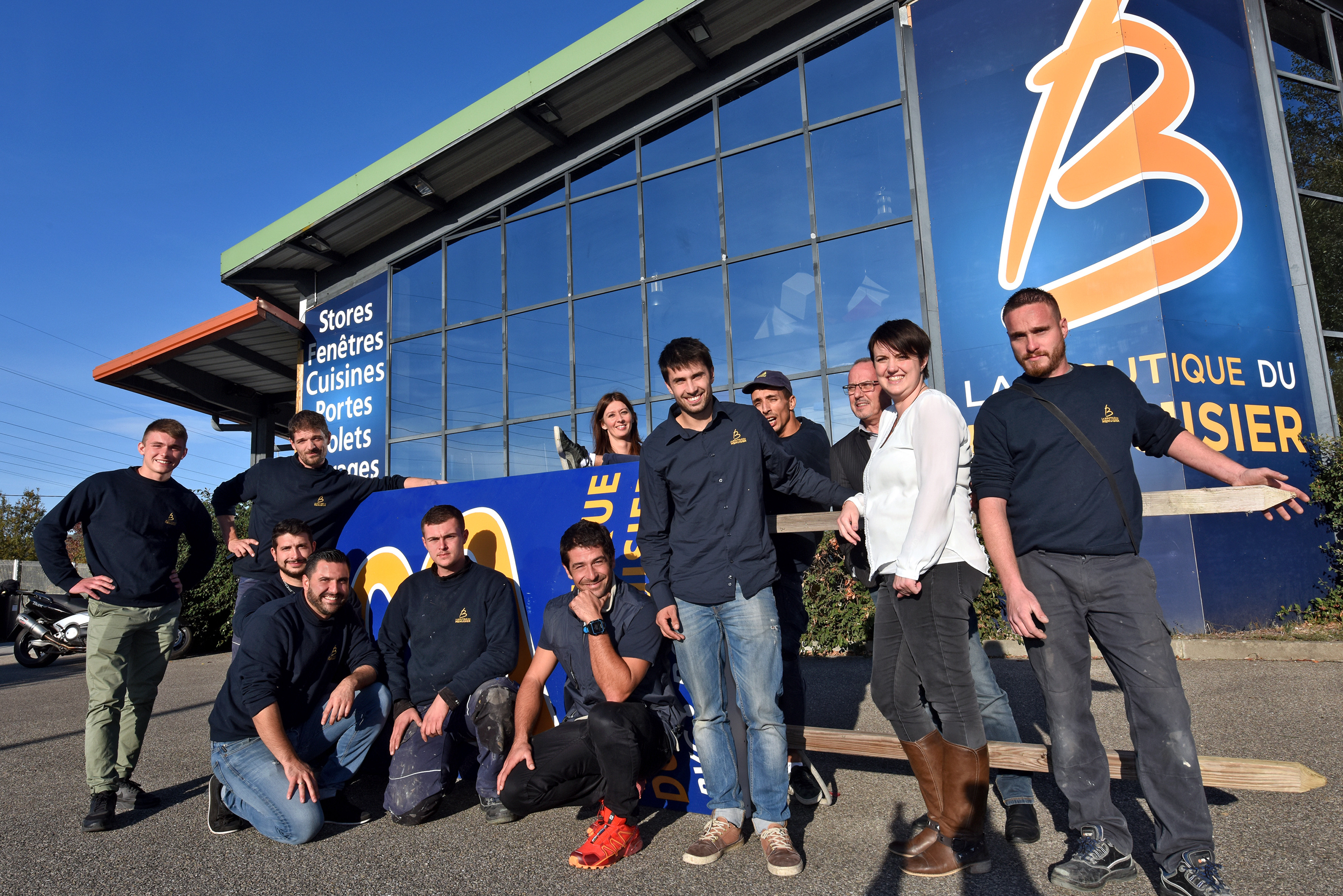 Equipe de la Boutique du Menuisier BPI à Beynost