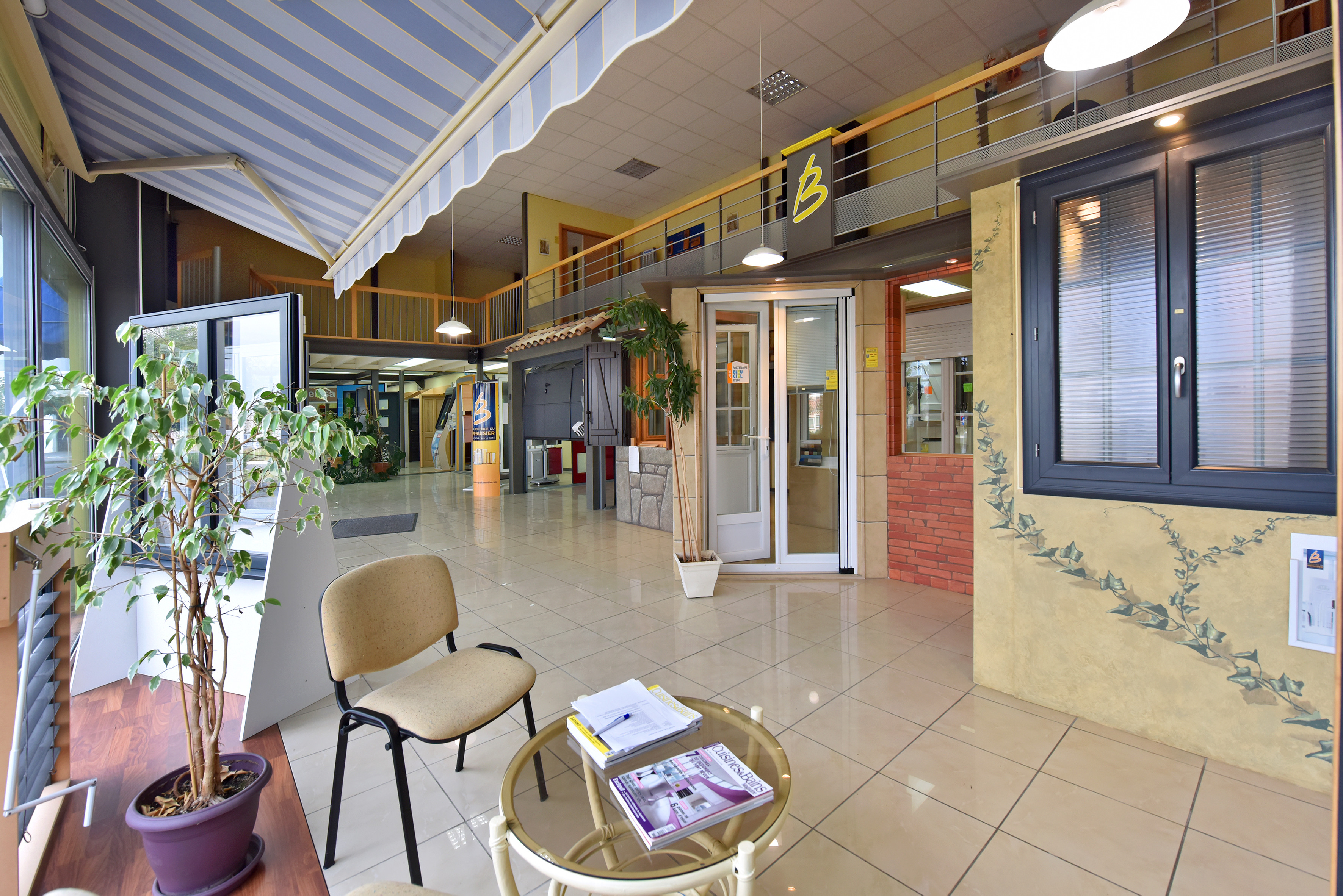 Showroom de la Boutique Bois Technique à Saïx