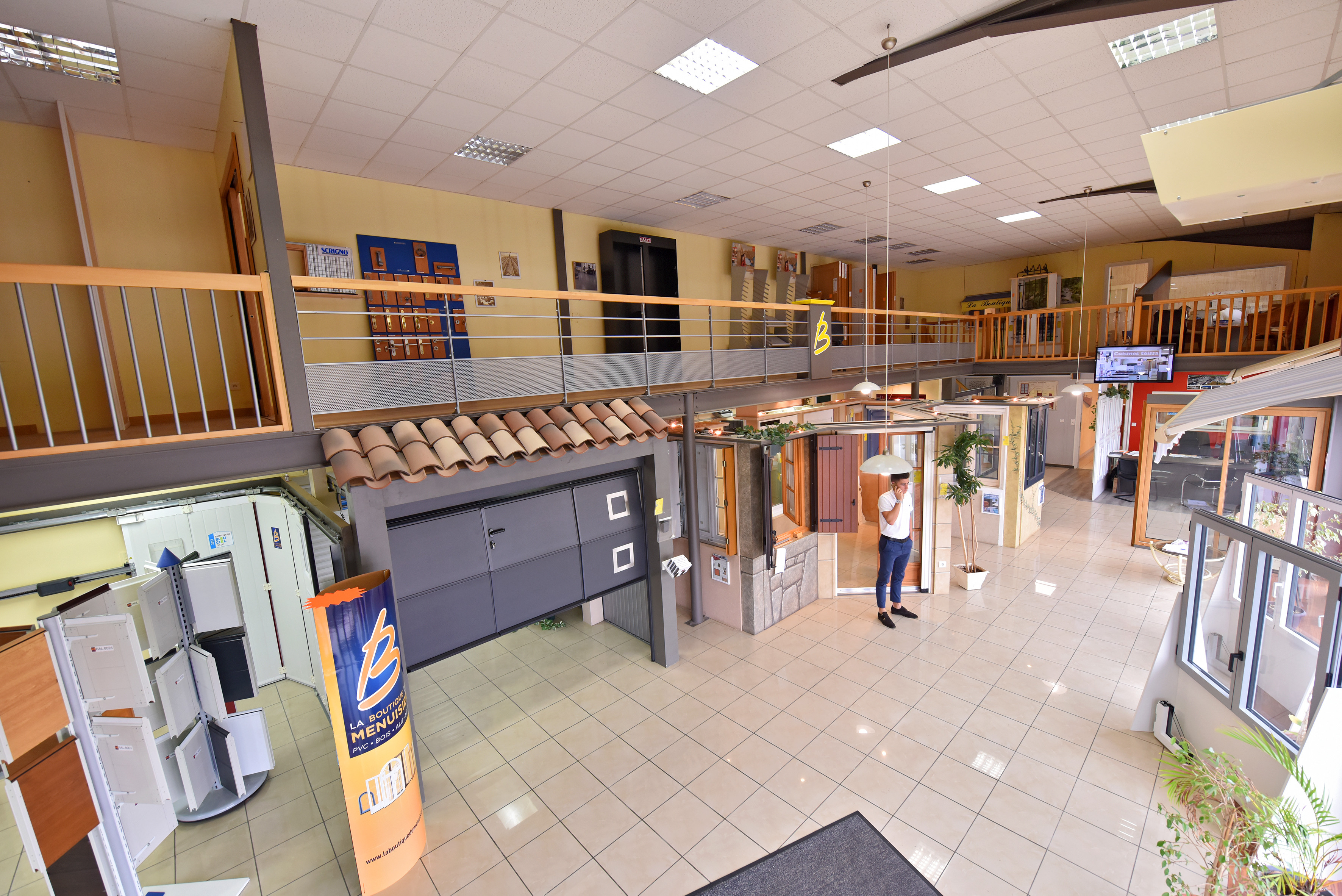 Showroom de la Boutique Bois Technique à Saïx