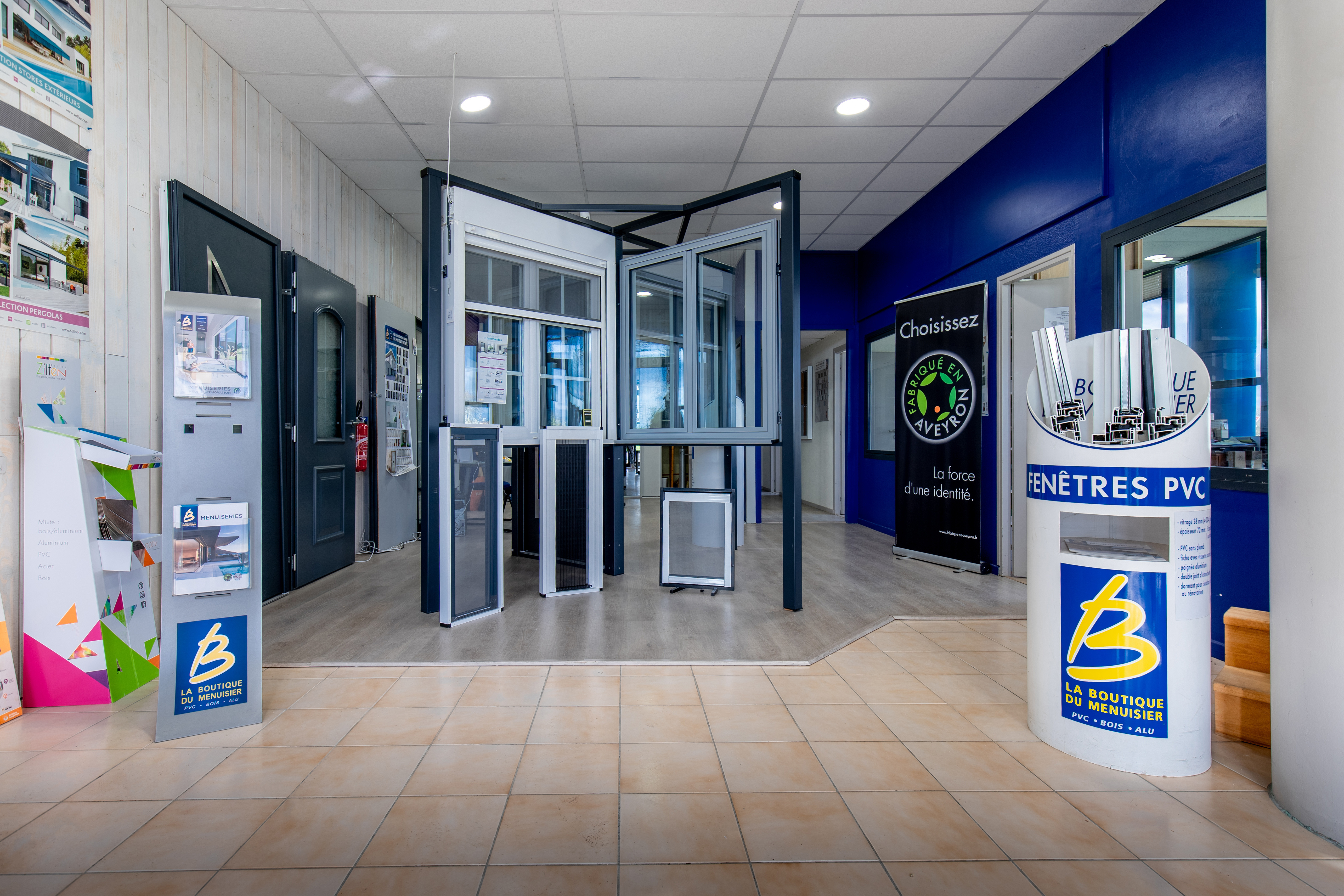 Showroom de la Boutique Menuiserie du Lauragais à Villefranche-de-Lauragais