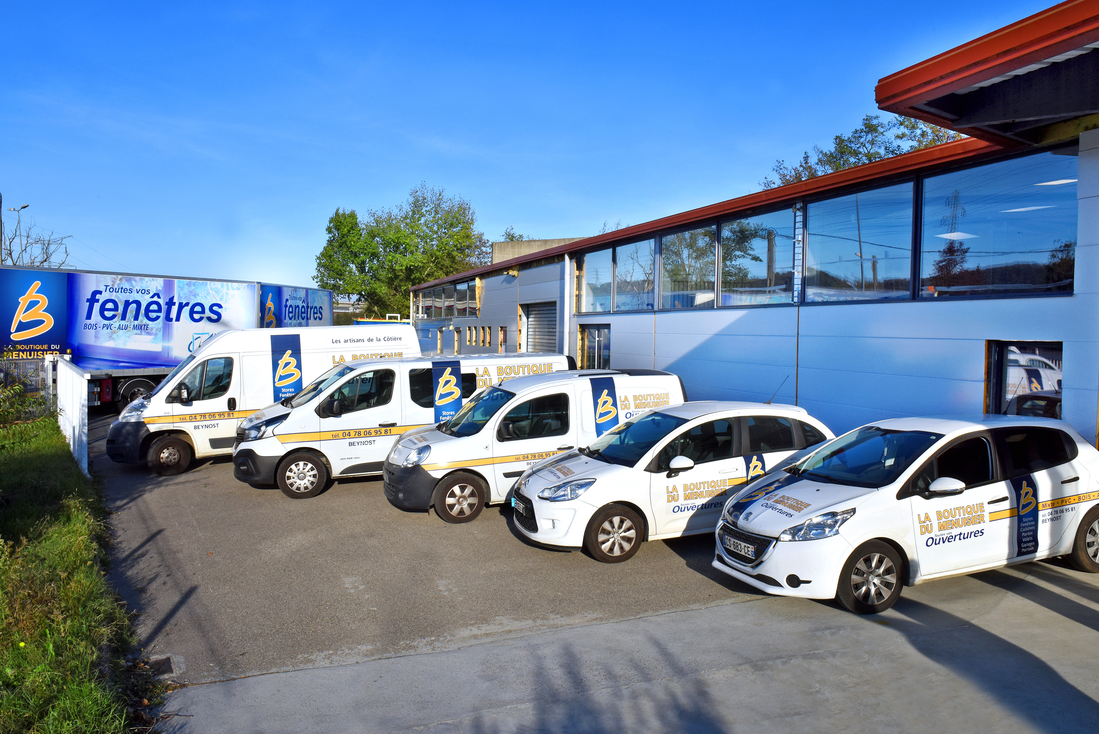 Véhicules de la Boutique BPI à Beynost