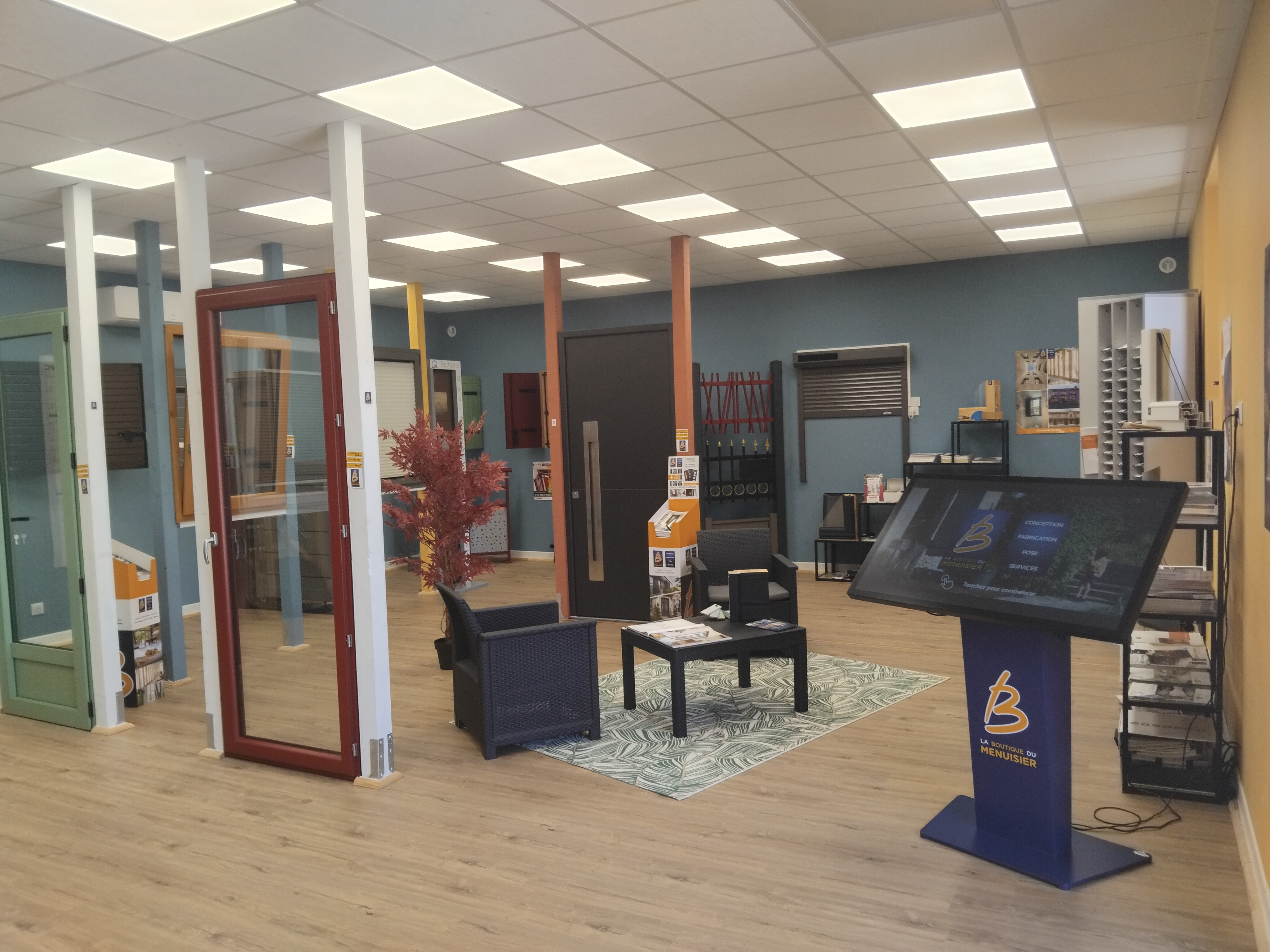 Showroom de La Boutique du Menuisier Lozère Menuiserie à Mende