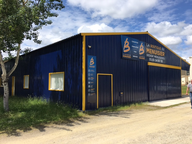 Dépôt de la Boutique Design Menuiseries à Le Bugue