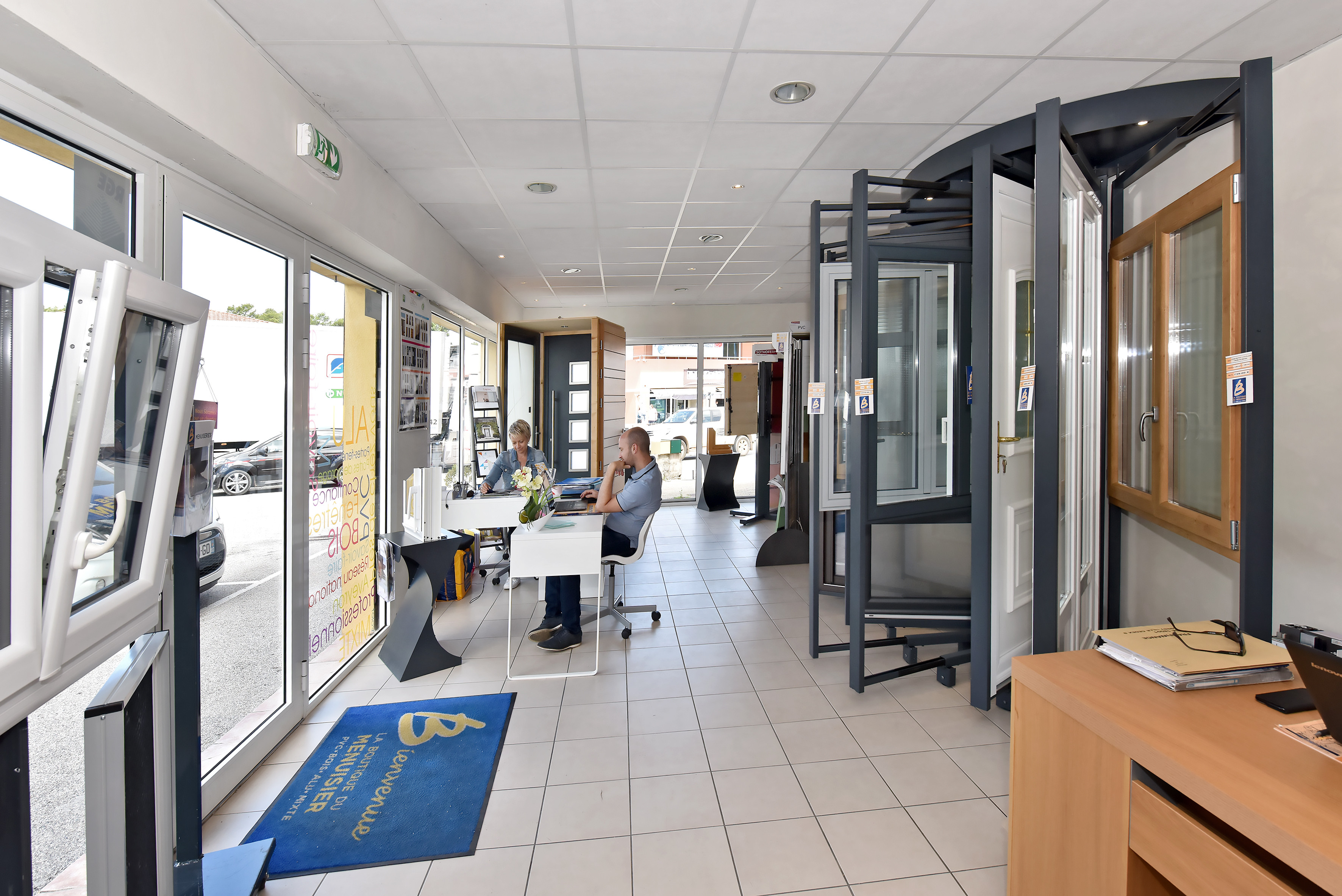 Showroom de la Boutique Techni Rénov à Rocbaron (83)