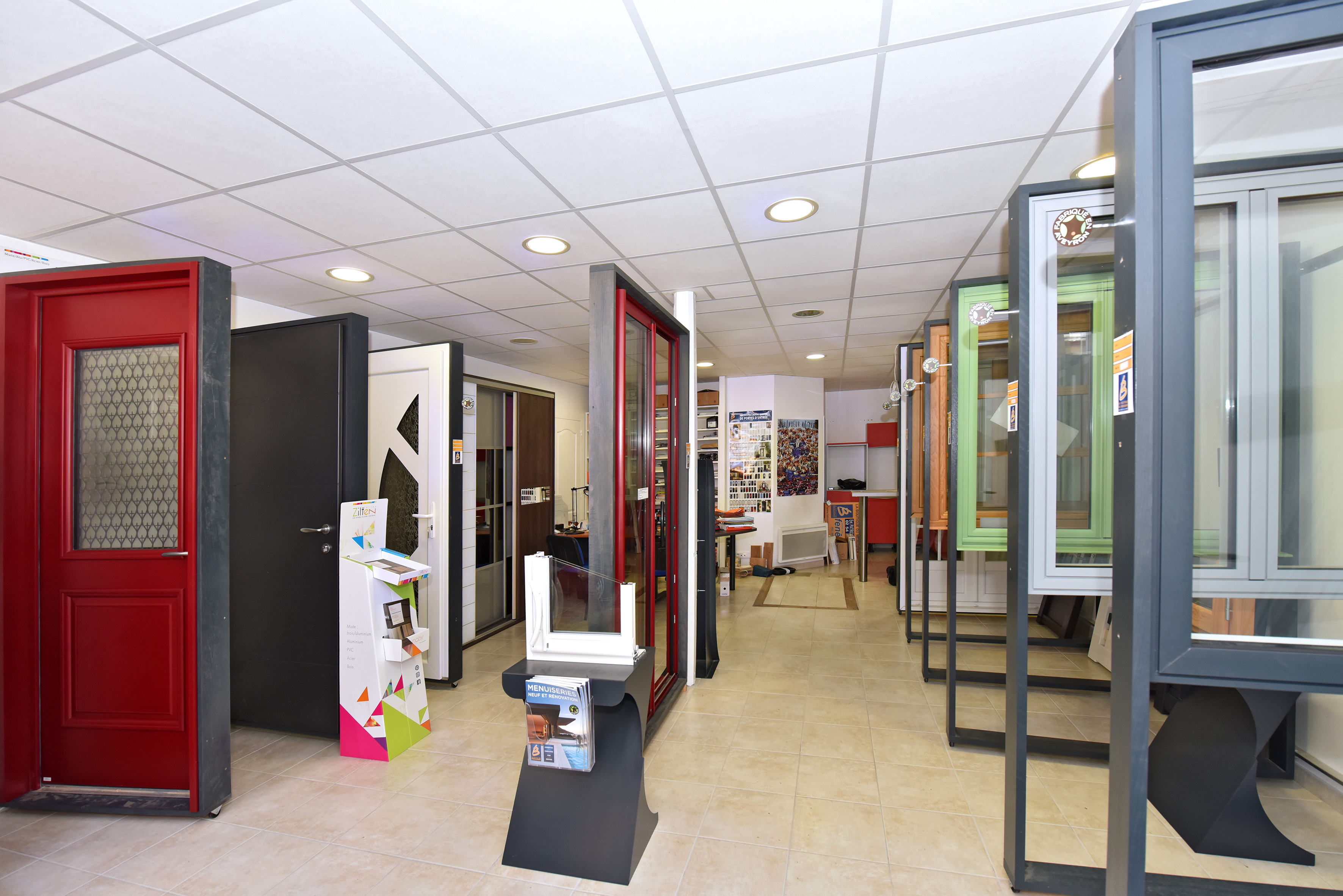 Showroom de la Boutique Patrick Souverain et Fils à Buzançais