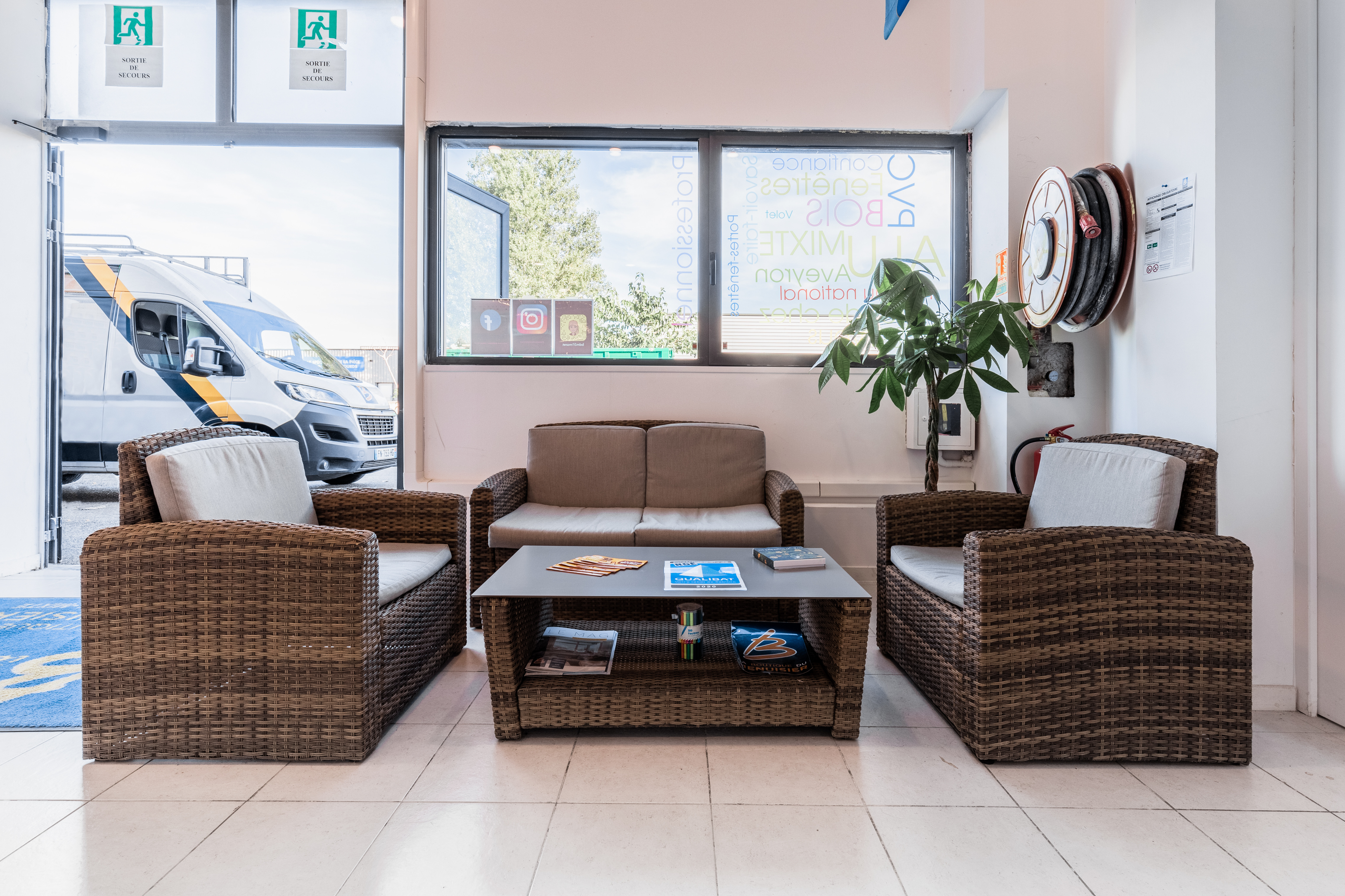 Showroom de la Boutique du Menuisier de Muret