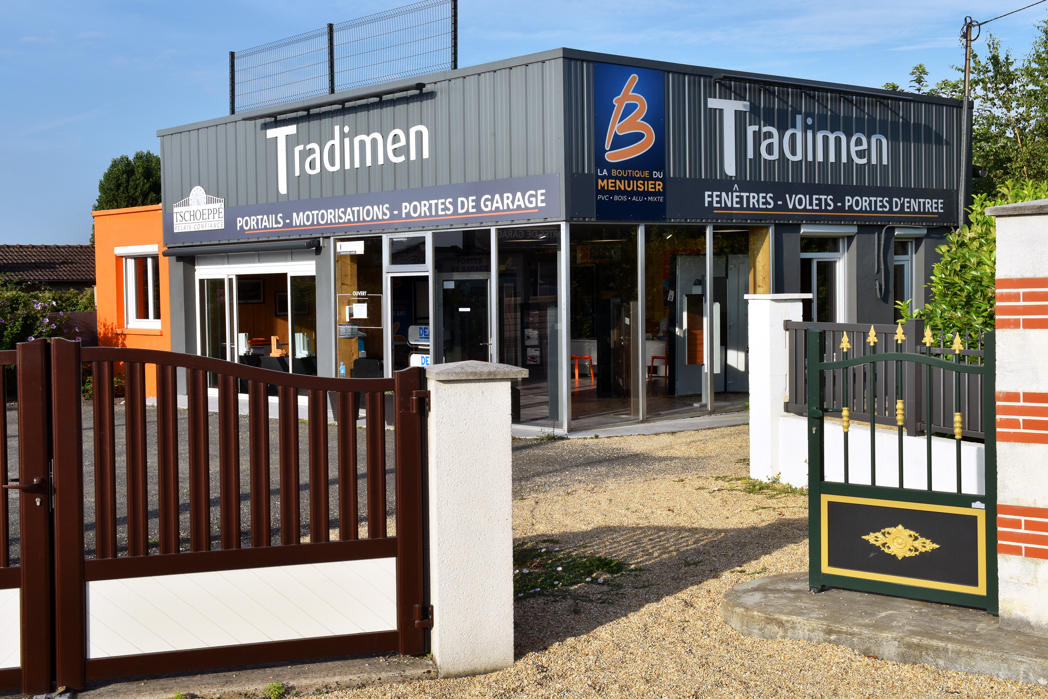 Façade de la Boutique Tradimen à Blois (41)