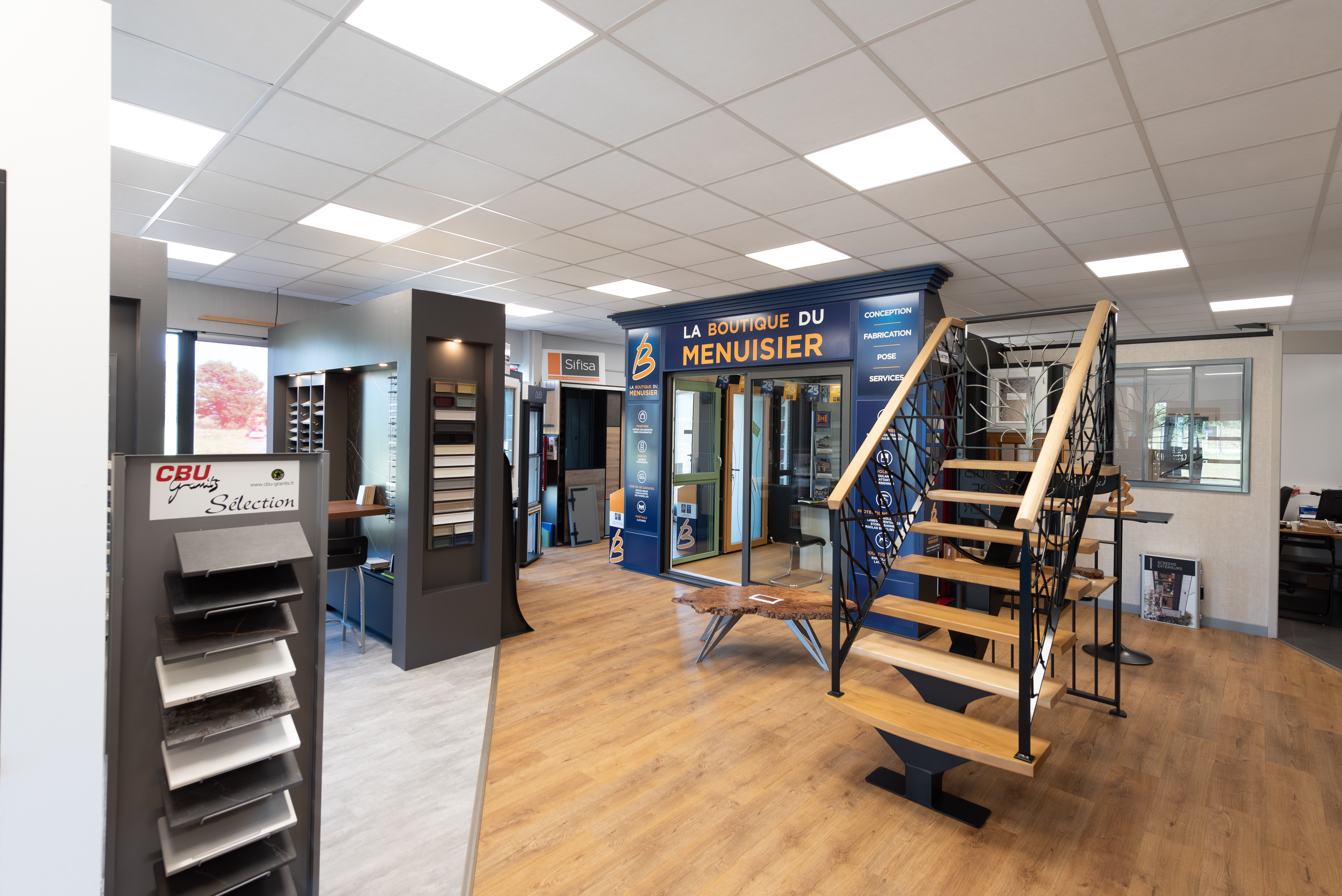 Showroom de La Boutique du Menuisier L'Atelier du Moulinau à Saint-Léons (12)