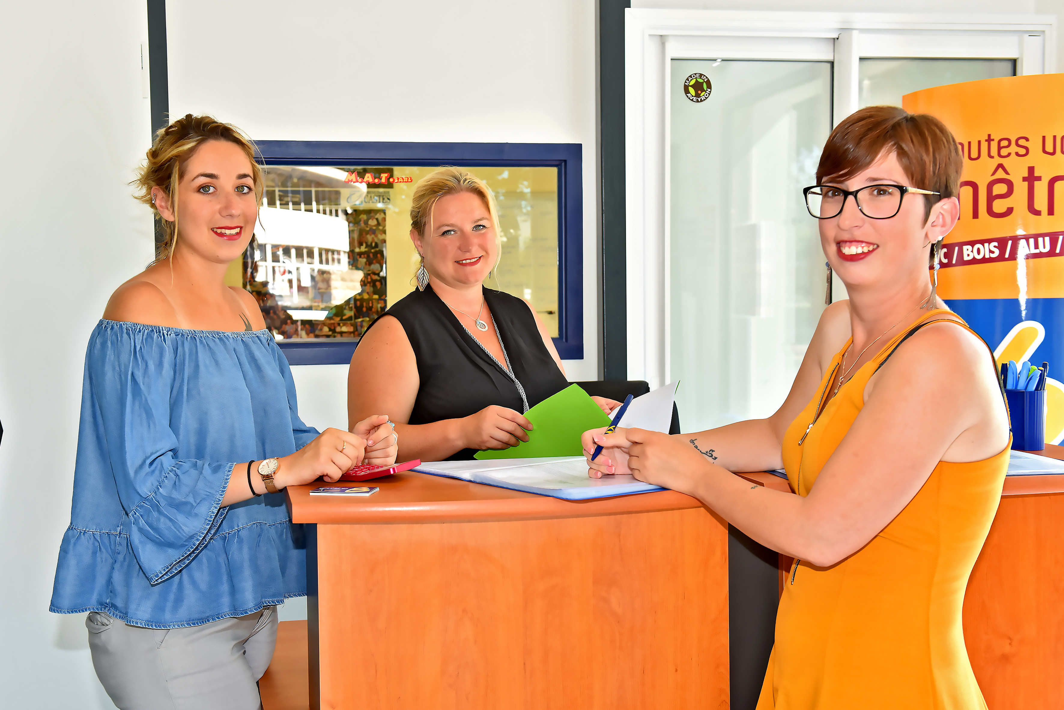 L'équipe de la Boutique M.A.T à Royan