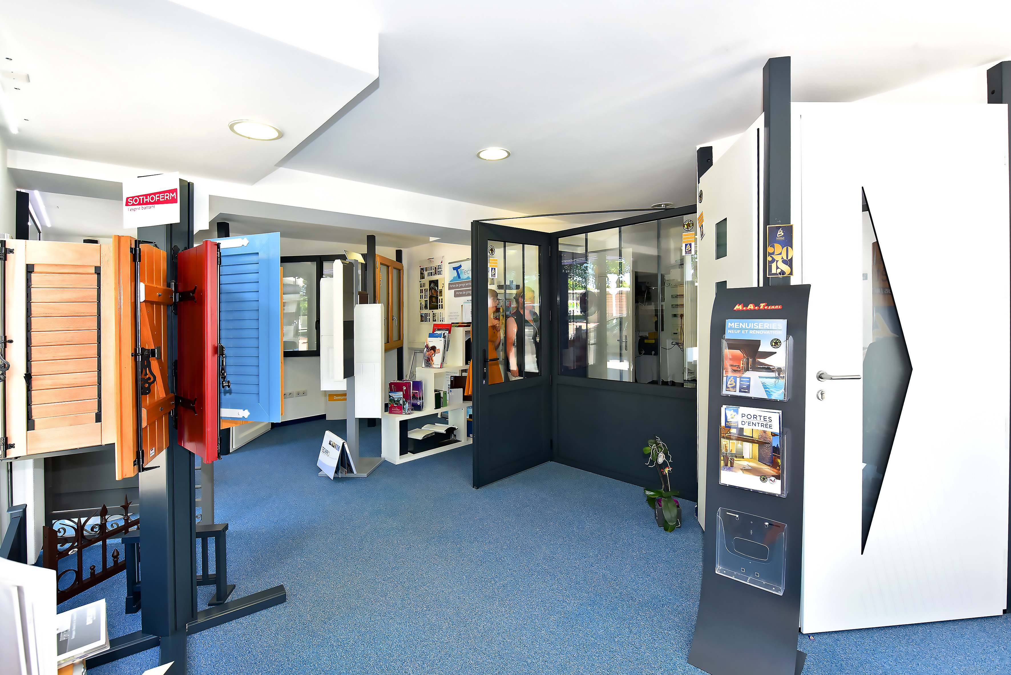 Showroom de la Boutique M.A.T à Royan