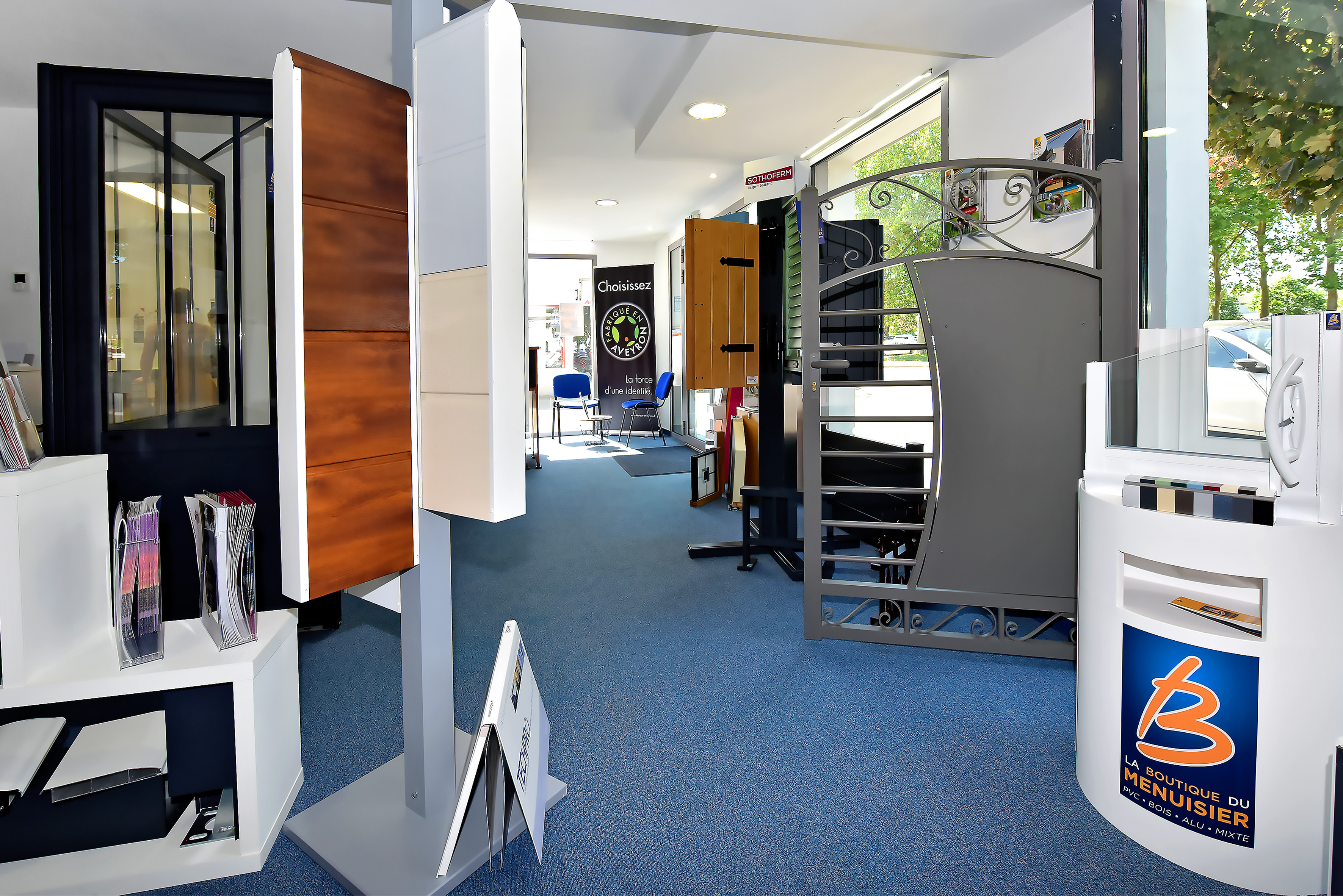 Showroom de la Boutique M.A.T à Royan