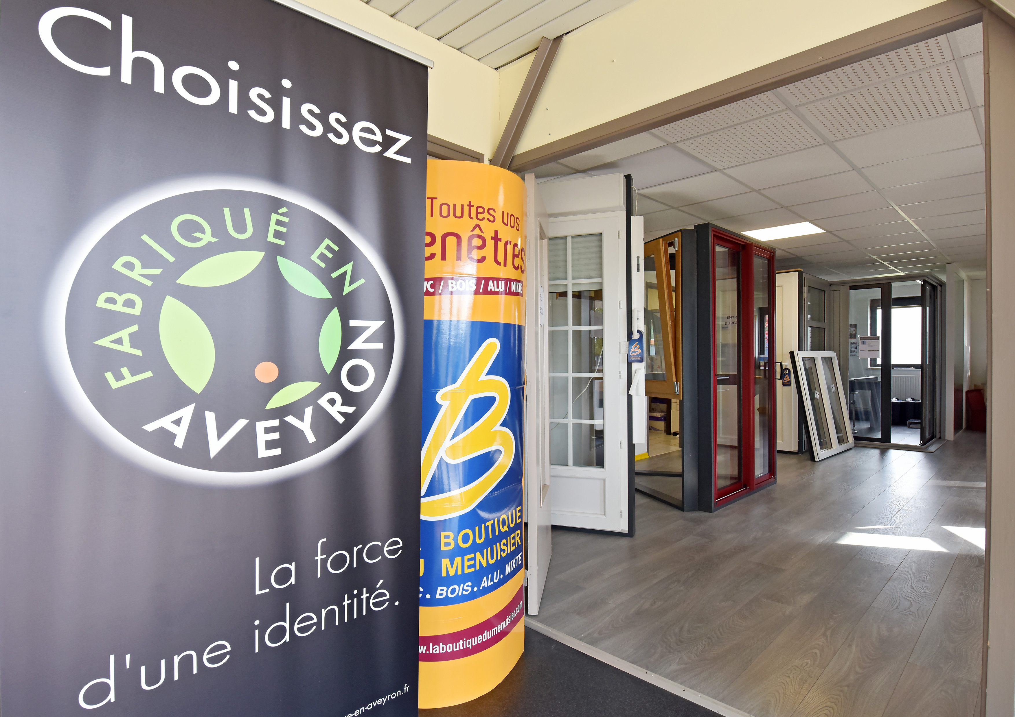 Showroom de la Boutique Menuiserie Berthelon à Longvic