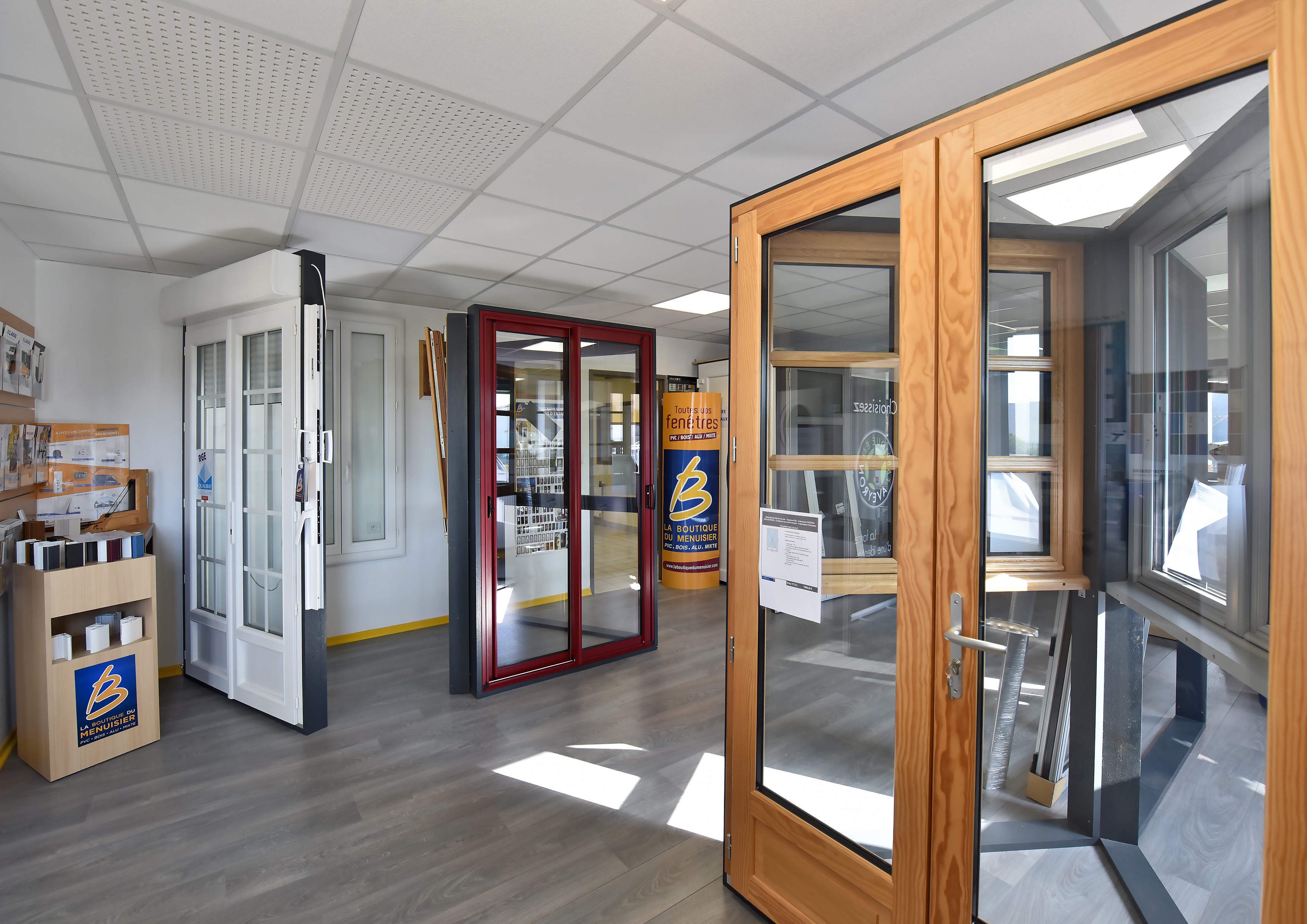 Showroom de la Boutique Menuiserie Berthelon à Longvic