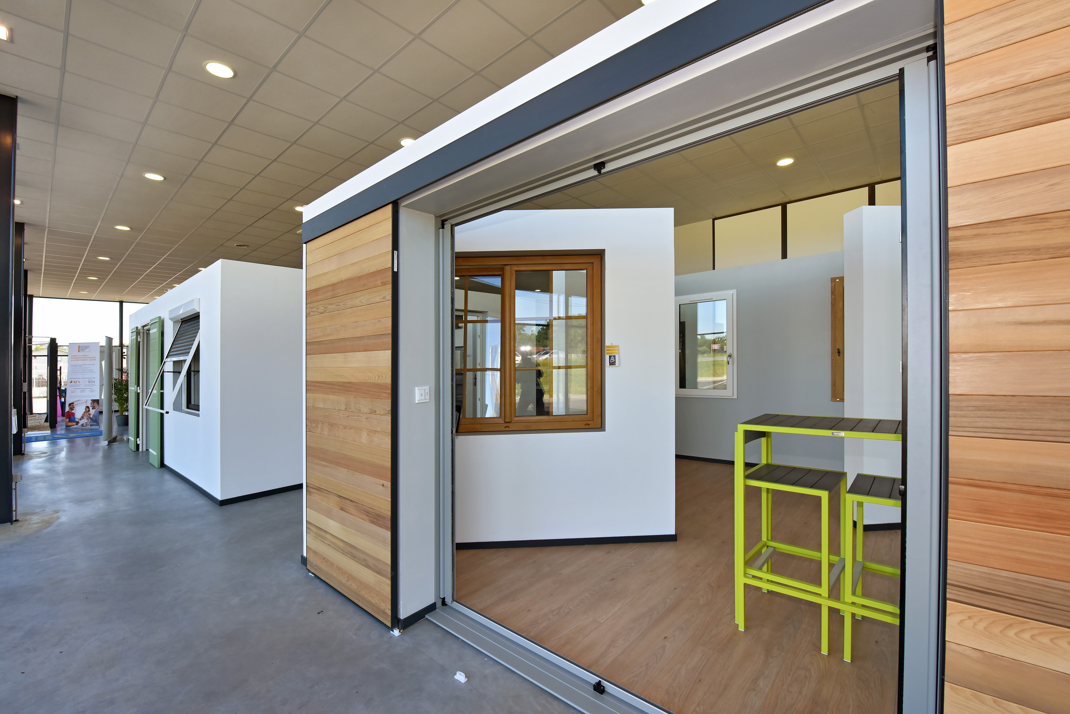 Showroom de la Boutique Tendance Fenêtres à Mazères (33)