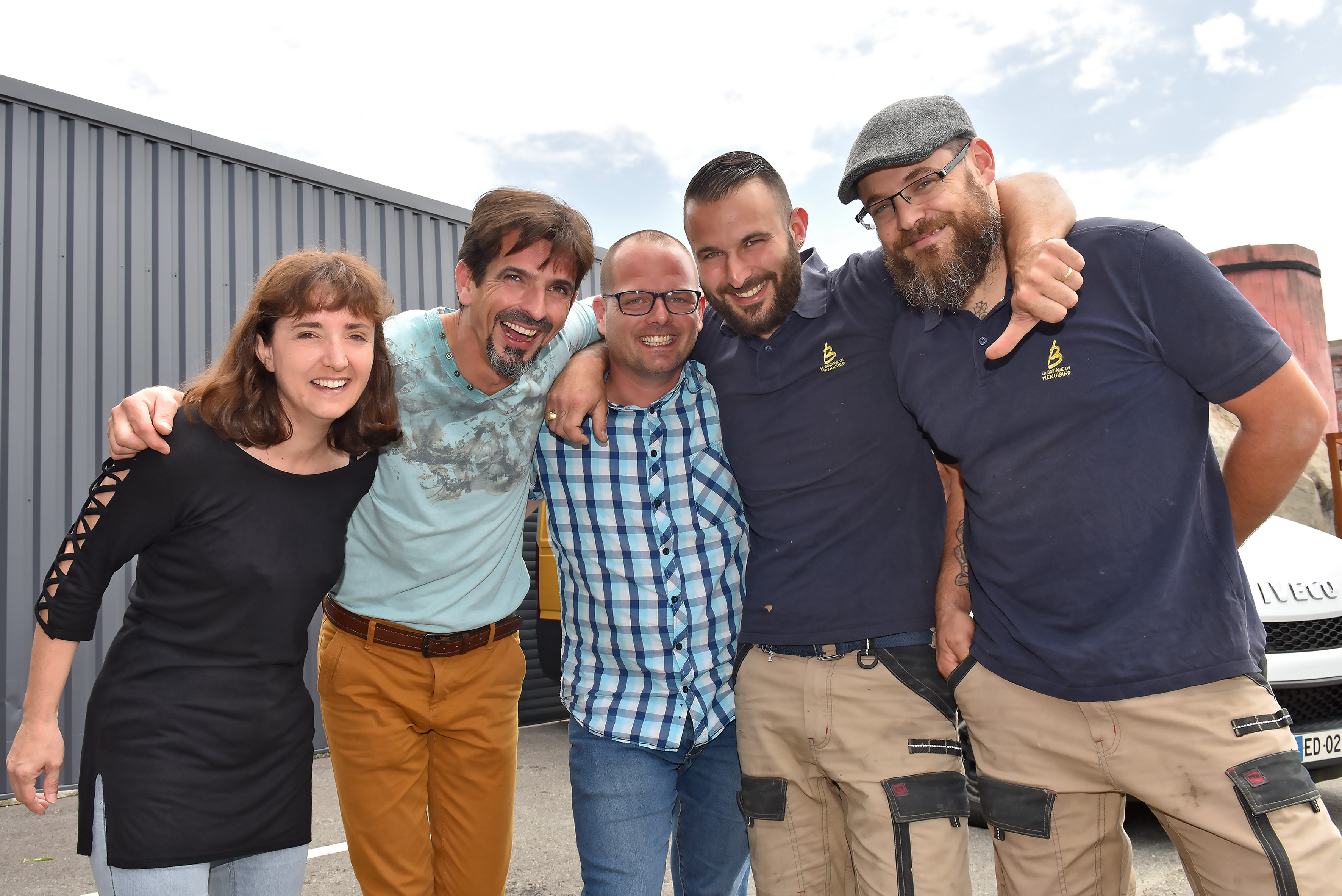 Equipe de la Boutique Drome Ouvertures à Montélimar