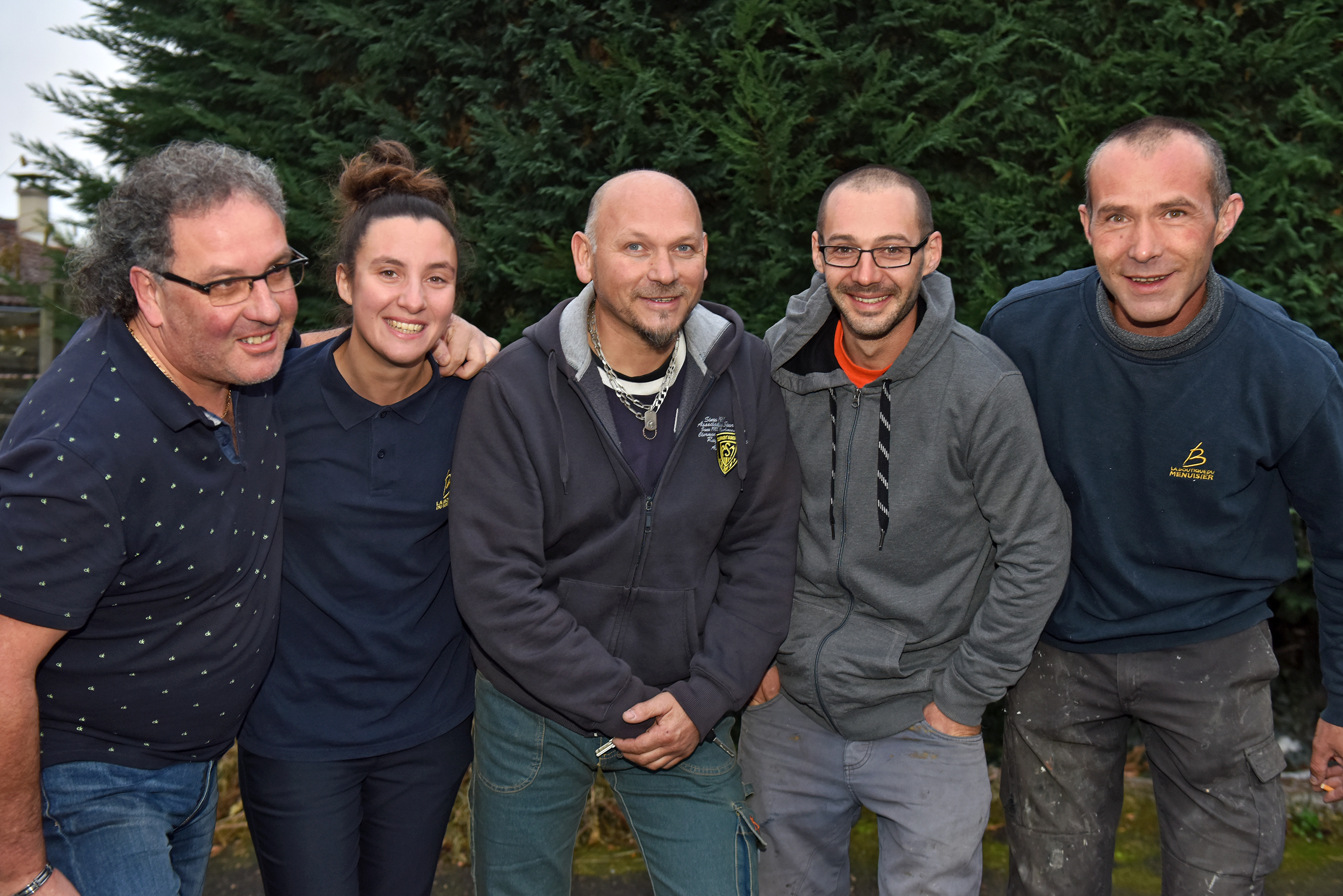 Equipe de la Boutique MPR 63 à Peschadoires