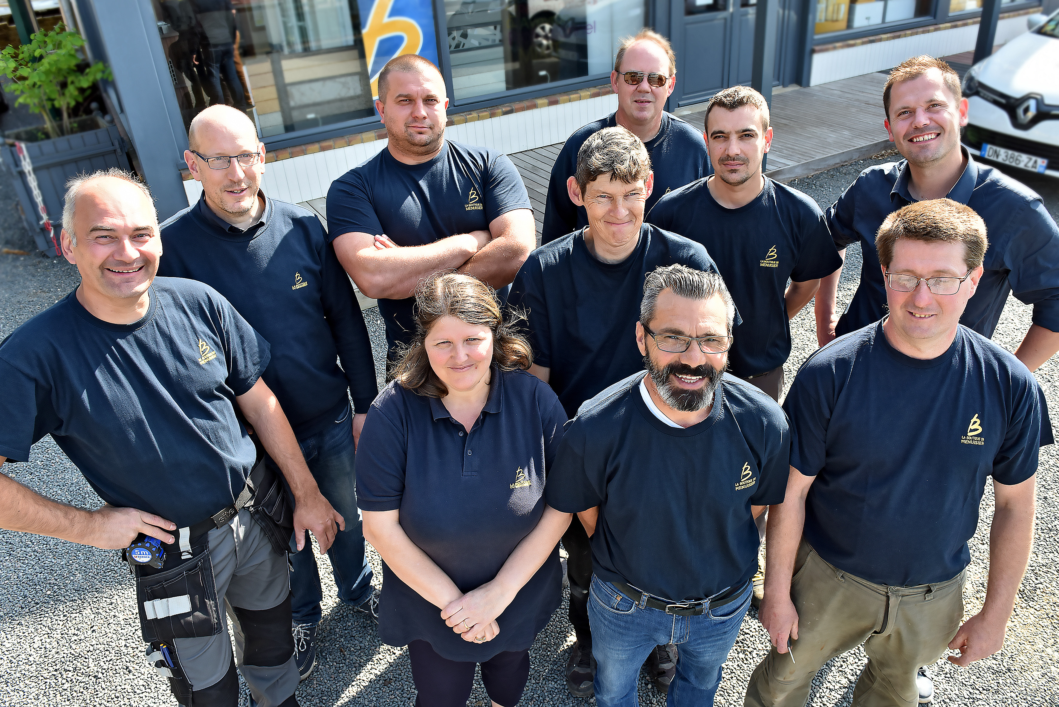 L'équipe de la Boutique Menuiserie Terrasses Création à Etampes
